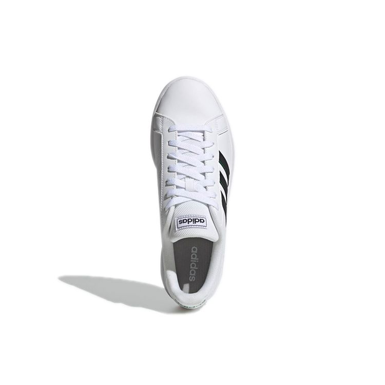 Adidas Grand Court Base White Carbon Green Мужские кроссовки Cloud-White GW5612