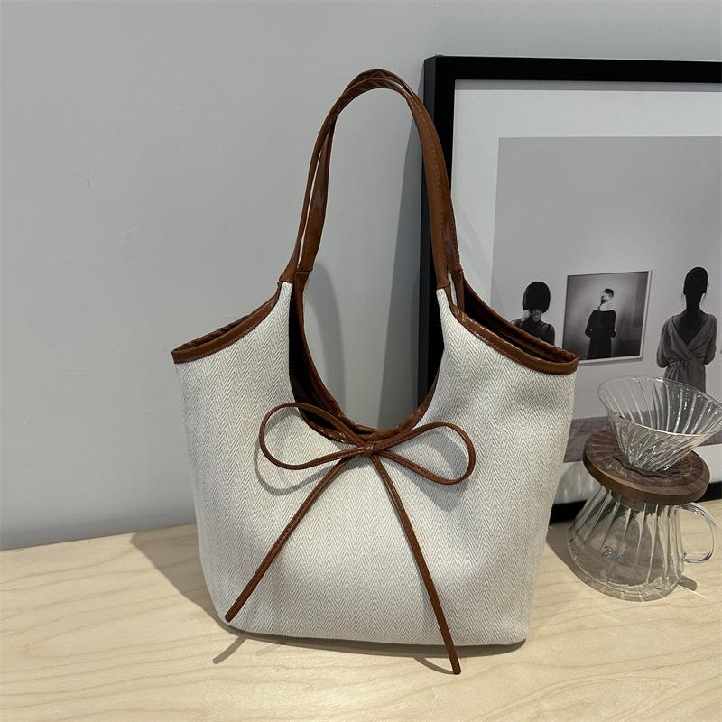 Сумка-тоут большой вместимости для женщин, осенняя, новый стиль, простая, повседневная, подмышечная сумка, повседневная, модная женская сумка