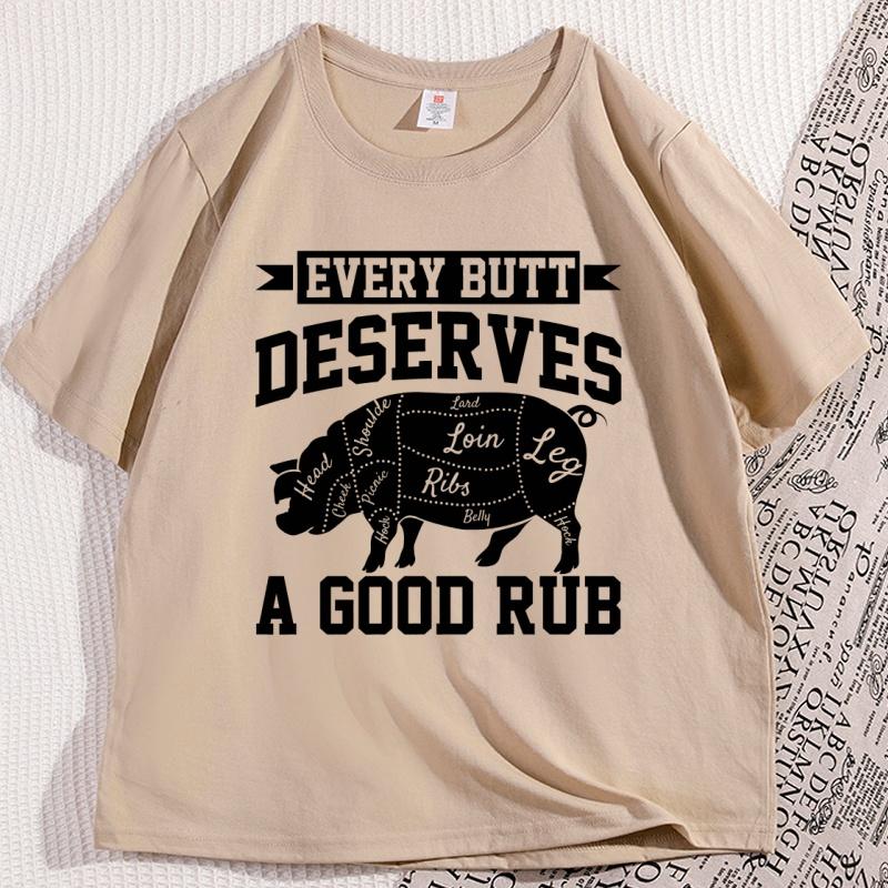 Meat Smoker T Shirt Funny Chef Tshirt for Dad Fathers Day Tee Shirt Causal Cotton Short Sleeve Round Neck Tshirts Streetwear