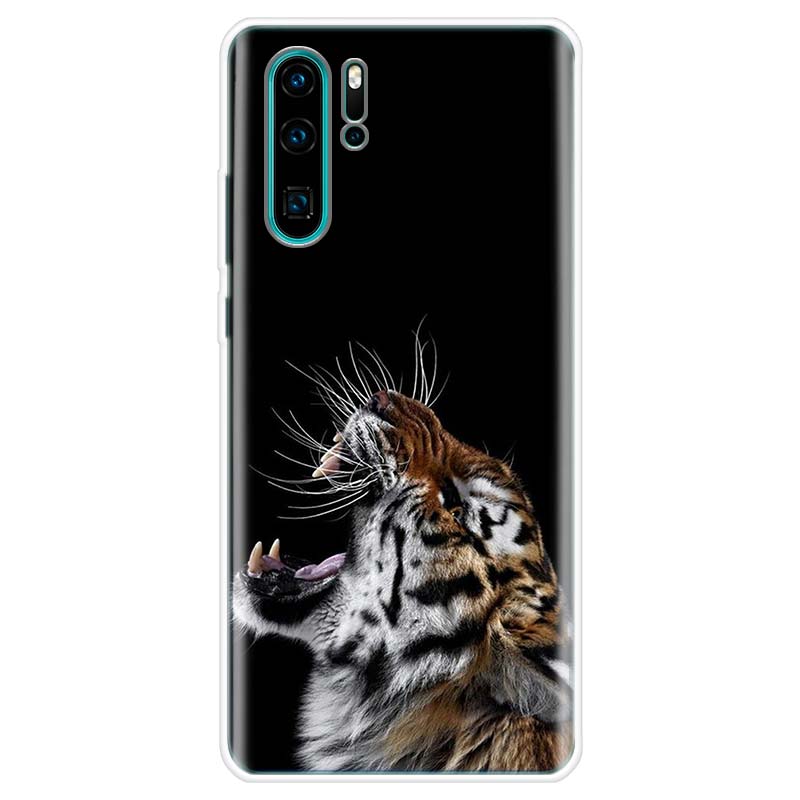 Чехол для телефона с изображением свирепого тигра и животного для Huawei Y5 Y6 Y7 Y9S P Smart Z 2019 Honor 10 Lite 9 20 9X 8S 8X 8A Pro 7A 7X Coque