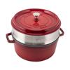 Вставка для кокотницы Staub круглая 26см вишня 1133806 Кастрюля Pico [Staub] круглая/пароварка [предмет]