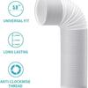 Flexible Hose Portable Ac Hose Connector Extra Long Pipe Air Conditioning Pipe  Exhaust Vent
