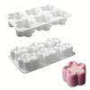 Star Shapes Jelly Mold Versatile Candles Mold DIY Candles Mousse Silicone Mold  Valentine's Day