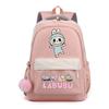 Милый мультяшный рюкзак с принтом, студенческий, детский, школьный, женский, большой вместимости, водонепроницаемый, для книг, детский, подарок на день рождения, дорожная сумка