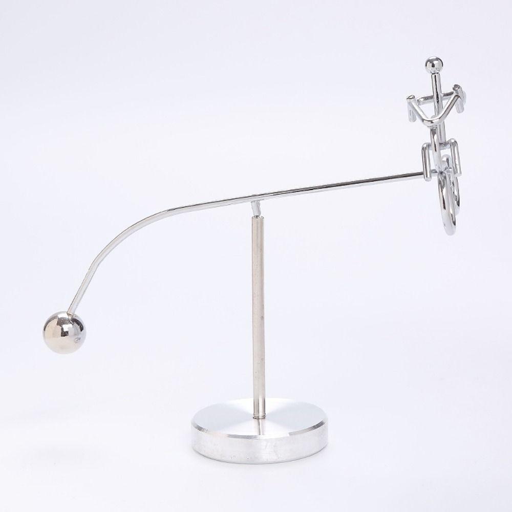 Home Decor Balance Ball Toy Stainless Steel Decompression Desk Toy Fashion Pendulum Desk Toy Gifts