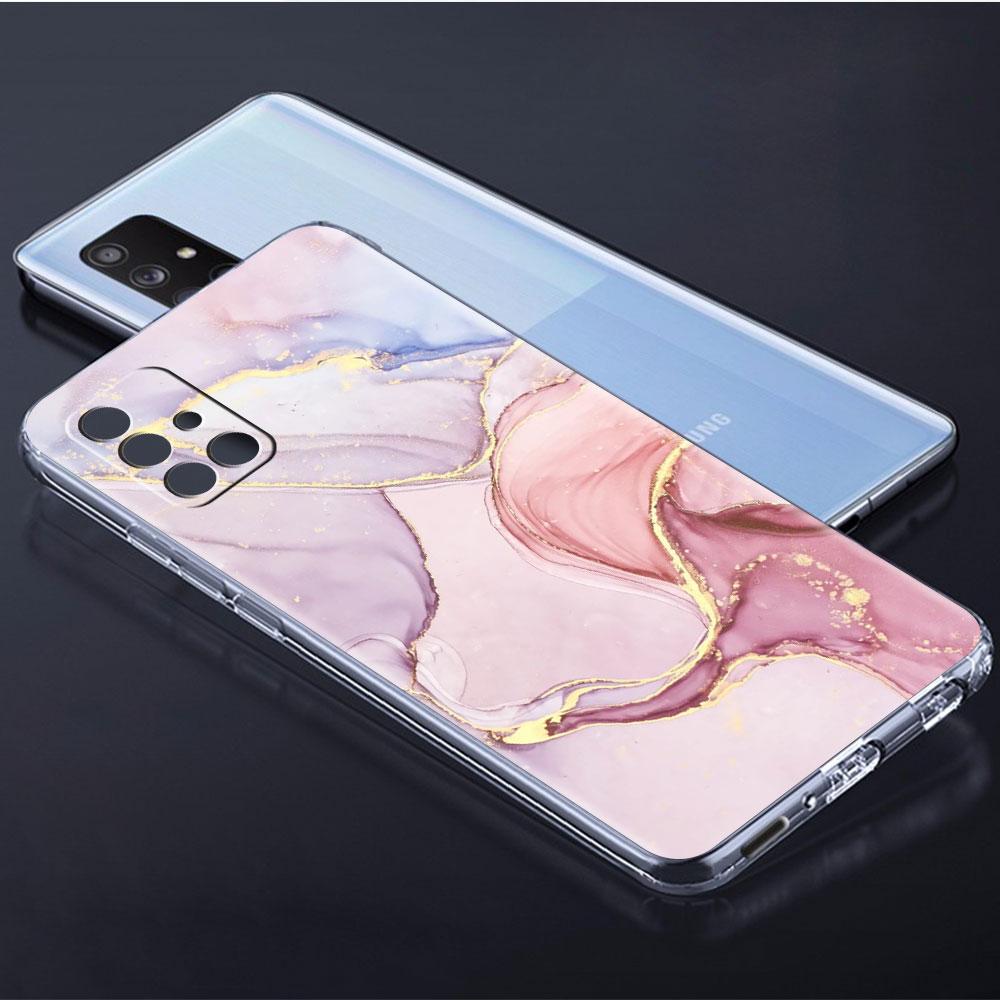 Мраморный узор 3 прозрачный чехол для Samsung Galaxy A52 A12 A51 A32 A21s A71 A32 A22 A50 A70 A31 A72 5G чехол для телефона