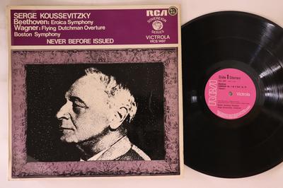 LP Пластинка СЕРГЕЙ КУСЕВИЦКИЙ - Бетховен, Вагнер: Симфония №. 3 I VICS1497 RCA VICTROLA 1970 Великобритания Классика Б/У