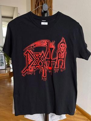 Винтажная футболка с принтом группы Death Metal Rock Tee Унисекс Подарок для фаната S-5XL Унисекс Футболка