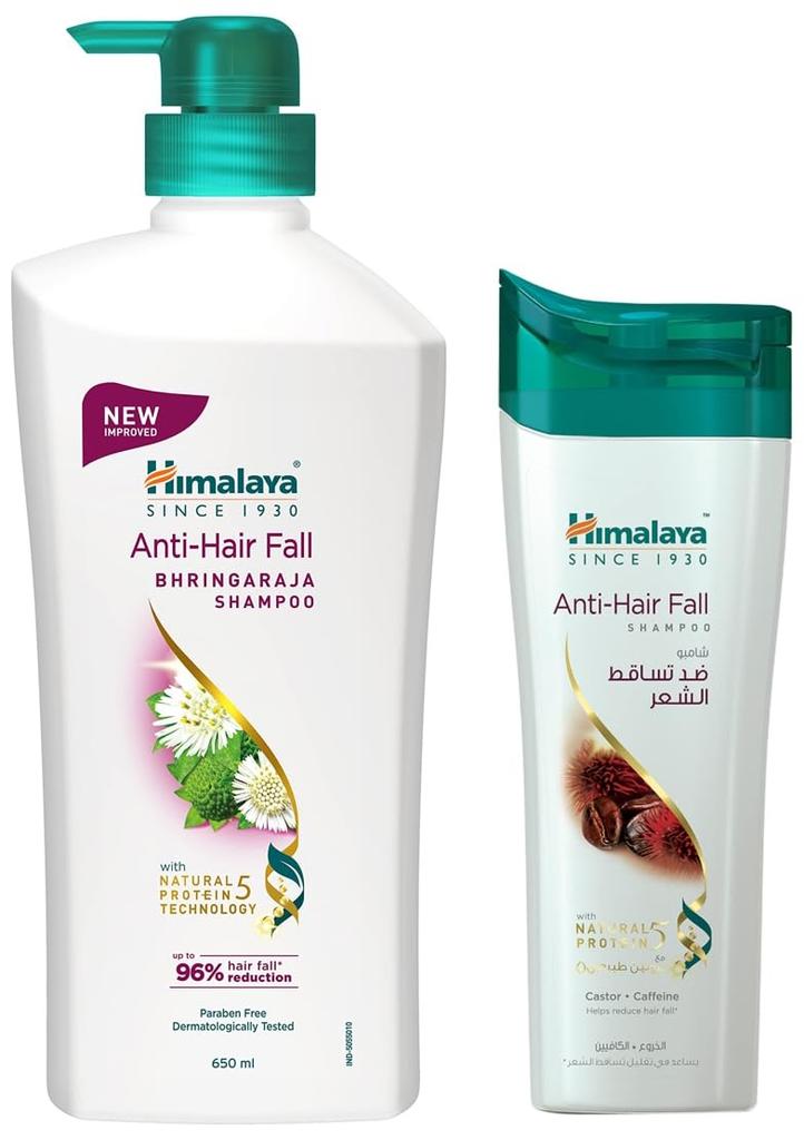 Himalaya Anti Hair Fall Shampoo, 700ml And Himalaya Herbals Anti Hair Fall Shampoo, 400ml