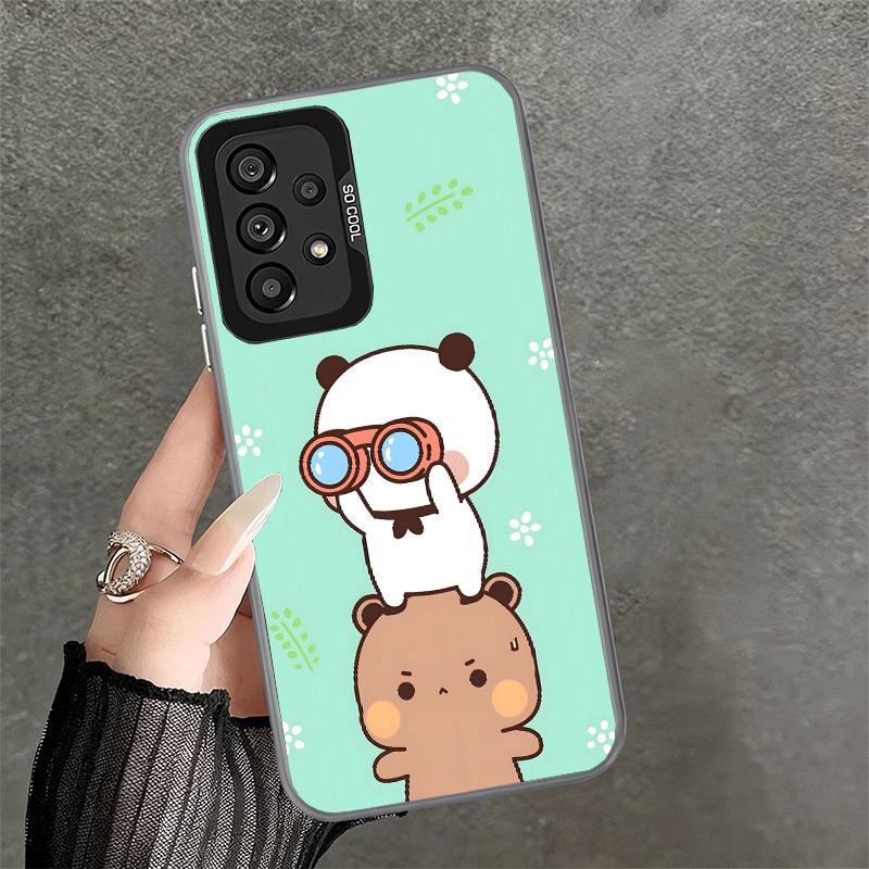 Bubu Dudu Мультяшный Милый Мягкий Чехол для Телефона для Samsung A17 A16 A15 A14 A13 A57 A56 A55 A54 A53 A37 A36 A35 A34 A33 A26 A25 A24 A23 A