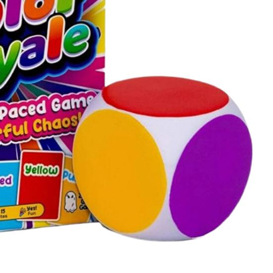 Fast-paced Card Game with Foam Ball Kids Adults Family Party Night Color Matching Game Reaction Training 2-8 Players Interactive Board Game