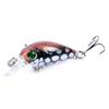 MUQZI Sports Accessory 6Pcs 4.5cm 4g Fishing Artificial Hard Lifelike Lure Wobbler Water Fish Swim Bait