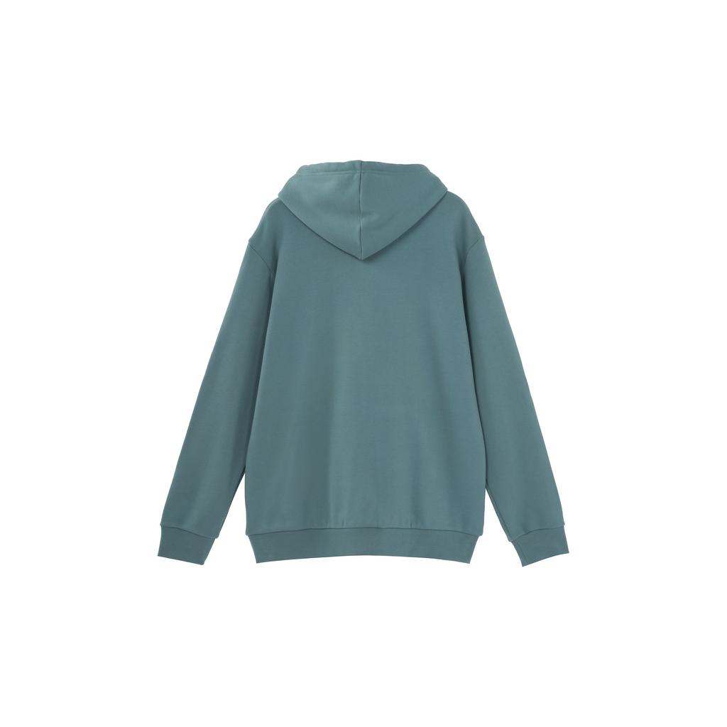 Adidas Мужская толстовка с капюшоном Originals Trefoil с длинными рукавами, зеленая GN3461