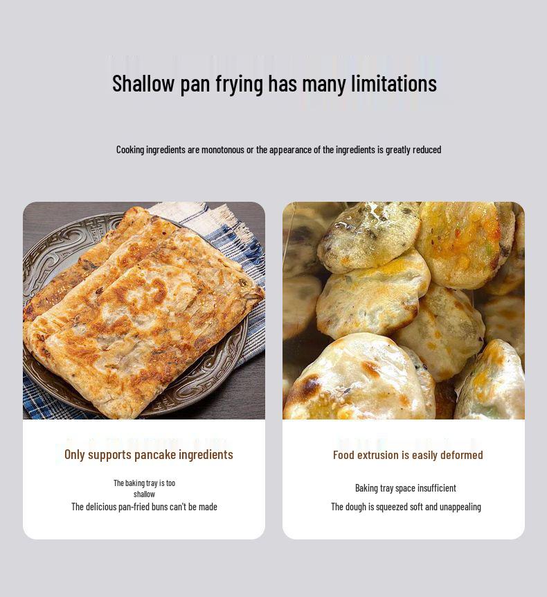 Автоматический электрический антипригарный двусторонний аппарат для приготовления блинов и крепов с функцией безопасного отключения питания