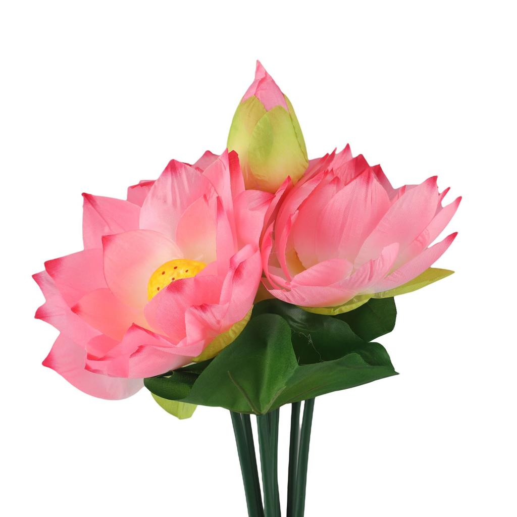 Искусственный цветок для свадьбы Лотос Вечеринка Шелковая кувшинка