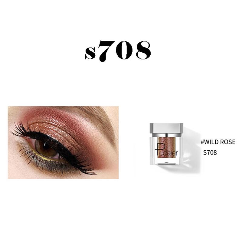 Pudaier Chameleon Diamond Flash Monochrome Eyeshadow Mermaid Ji Polarized Sequins Mashed Potatoes Brighten