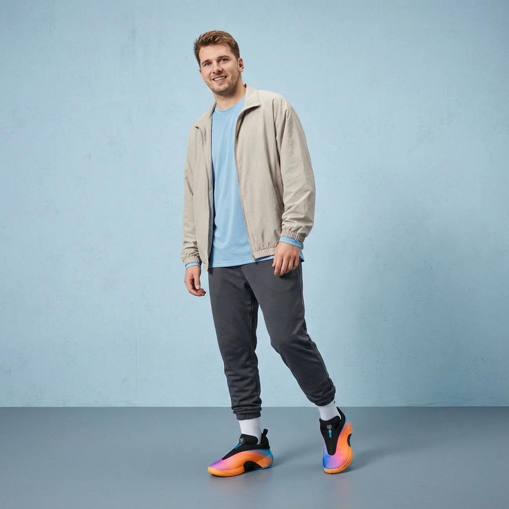 Adidas ДОН. Номер 7 Мужские кроссовки All-Star Оранжевый Core-Black Lucid-Orange KJ8989