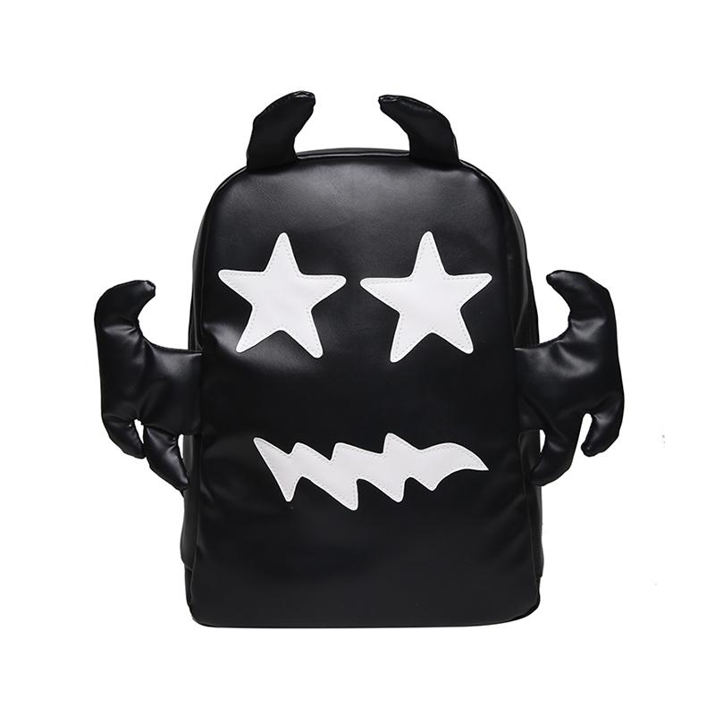 Школьная сумка Desinvolte Little Devil Ghost Pattern, новый мужской и женский рюкзак с одинаковым абзацем, рюкзак большой вместимости