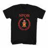 SPQR Вооружение Римского Легионера Футболка Римского Легиона Spqr Летняя Хлопковая С Коротким Рукавом Круглый Вырез Мужская Футболка Новая S3XL
