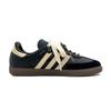 adidas Оригинальные SAMBA OG Нескользящие Нескользящие Низкие Кеды для Скейтборда Унисекс Черный Желтый B75807(Команда191-)
