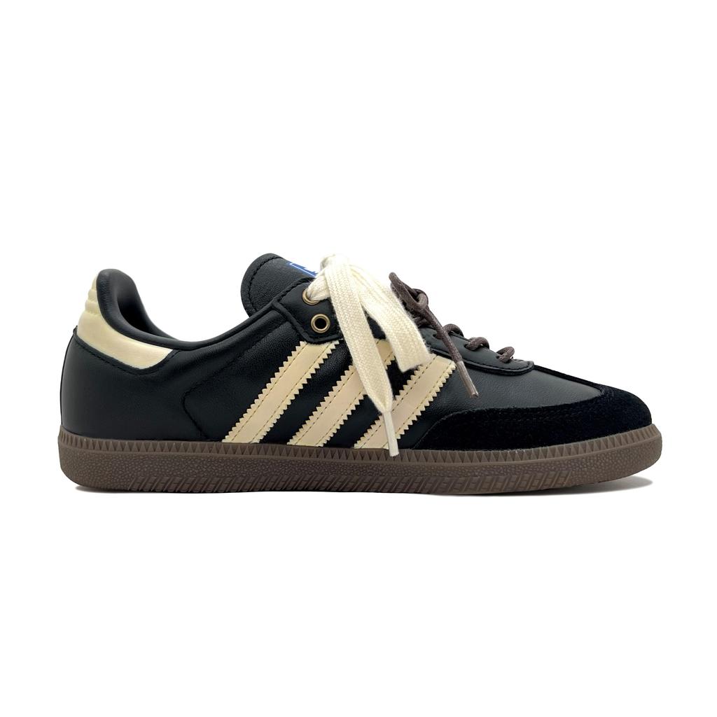 adidas Оригинальные SAMBA OG Нескользящие Нескользящие Низкие Кеды для Скейтборда Унисекс Черный Желтый B75807(Команда191-)