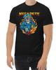Мужская футболка Мегадес Хэви-метал Рок-группа S-5XL