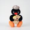 Cute Raincoat Penguin Plush Keychain Rainy Day Series Doll Bag Charm Adorable Backpack Pendant Gift