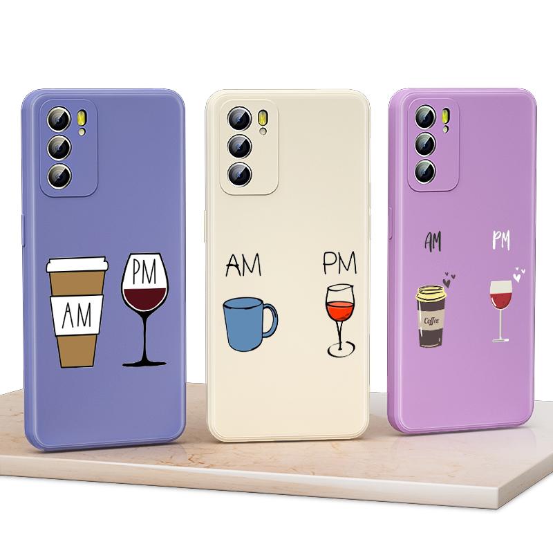 Кружка для кофе и пива для OPPO Reno 5K 5F 4F 4Z 4 6 5 3 2 2F 2Z Z Pro Plus Lite 5G жидкий силиконовый мягкий чехол для телефона Capa