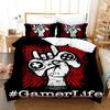 Модный комплект постельного белья с геймпадом для детей, игровое одеяло, одеяло для взрослых, подарочное постельное белье для спальни, пододеяльники для односпальных постельного белья размера Queen King Size