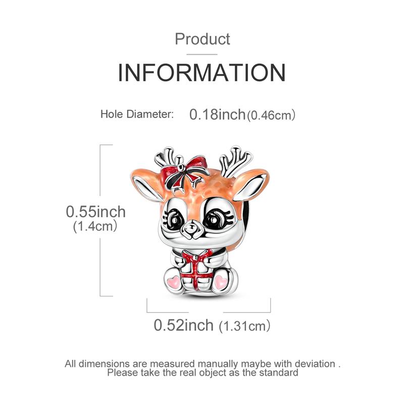 925 Silver Beads Bear Guinea Pig Owl Bee Sheep Dangle Fit Original Bracelet Making For Woman Jewelry DIY Gift