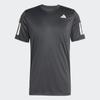 Adidas Футболка унисекс Club Tennis 3 Stripe Tee Climacool Functional Tee Black