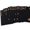 1PC Rose Black Gold Poker Cards, набор игровых карт, водонепроницаемый набор для покера,