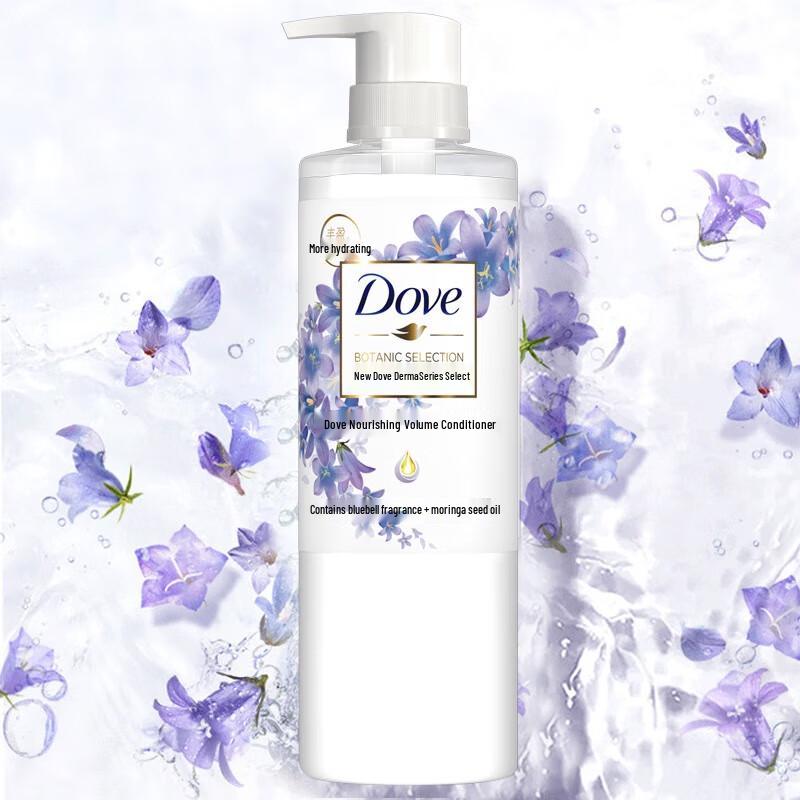 Dove Botanical Volumizing Light Hair Conditioner, Blue Wind Chime, 470ml