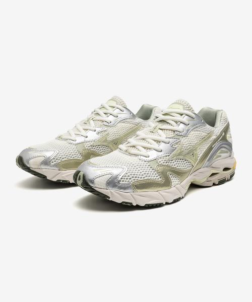 Mizuno Wave Rider 10 - Белоснежный:Белый нефрит:Пустынный шалфей / D1GA243106 [Отправка из Кореи] 100% Оригинал