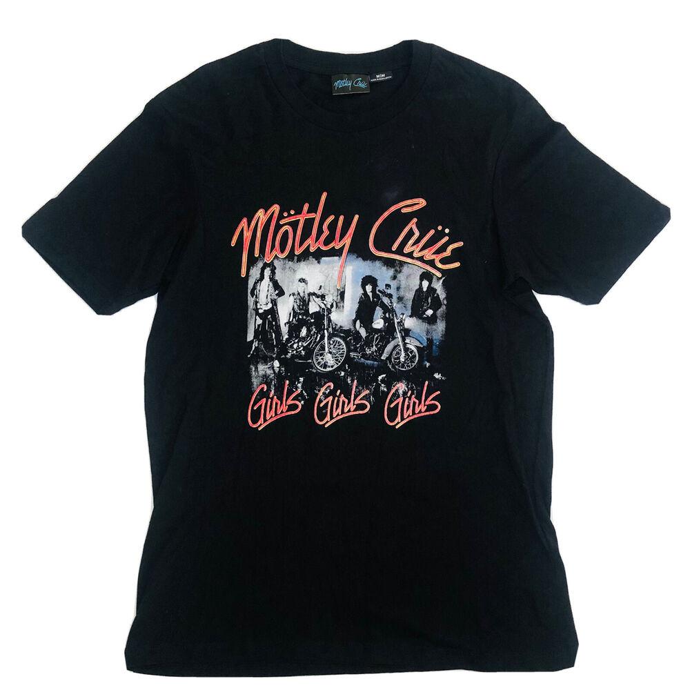 Футболка унисекс с обложкой альбома Motley Crue для девочек и девочек, рок-группа, концерт
