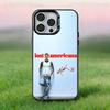 Чехол для телефона Singer MGK LOST A-AMERICANA для iPhone 17,16,15,14,13,12,11,Pro,Max,Plus,E,Air,Mini Черный ТПУ IMD Чехол