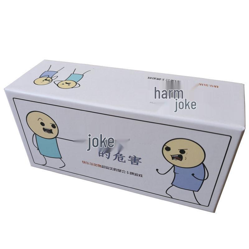 The Harm of Joking: Silly and Cute Chinese Comic Board Game for Casual Parties