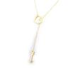 Les Trésors De Lily [N2874] - Gold Plated 'Love' Necklace - 25x17 Mm