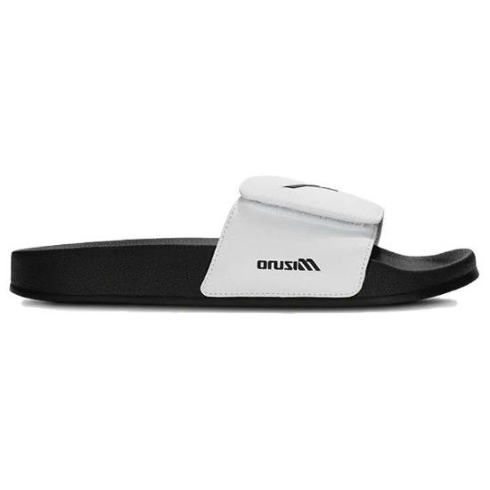 Mizuno Удобные повседневные шлепанцы с амортизацией, унисекс, обувь, черно-белые D1GH242001