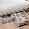 Extra Large Shoe Storage Bag/Under Bed Clothes Storage Box/Dust-Proof Folding Wardrobe Organizer
