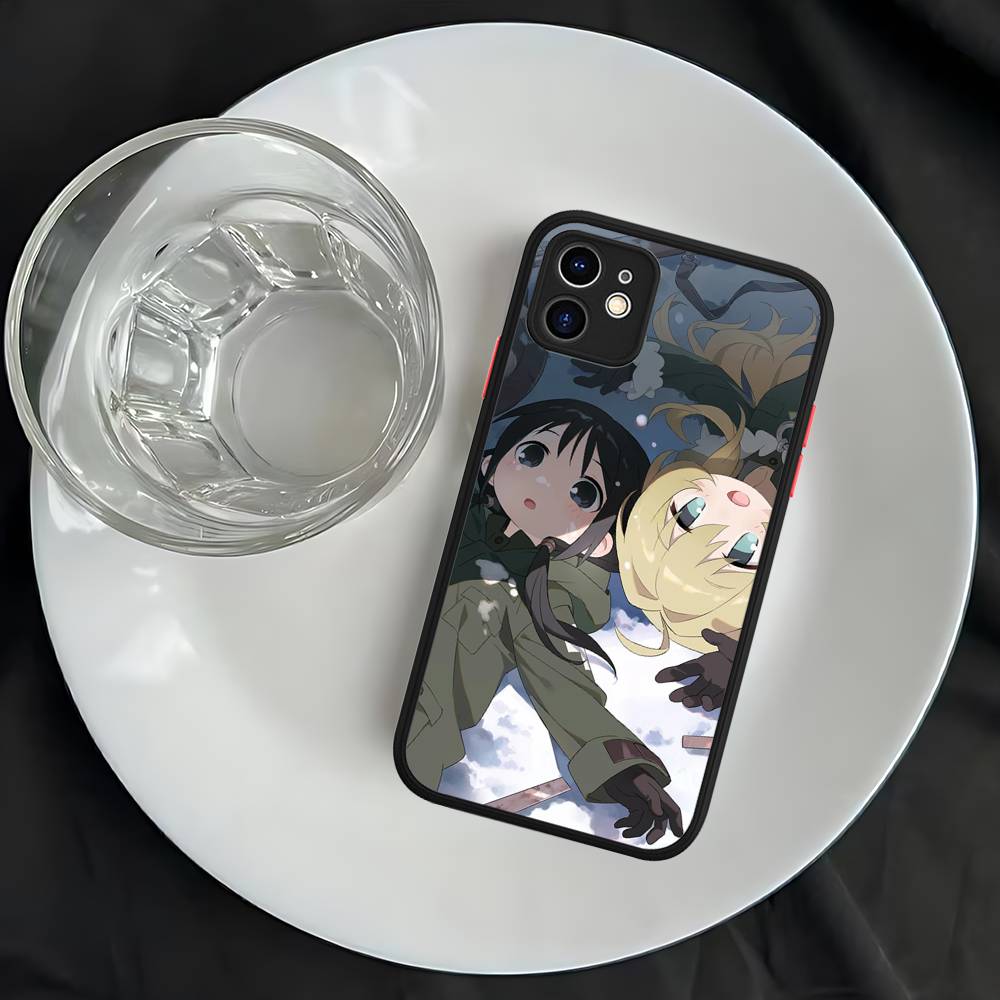 Anime G-Girls Last Tour Movie For iPhone 16 15 14 Plus 13 12 11 Pro Max X XS MAX Translucent Matte Shockproof Cover