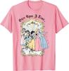 Fashion Casual Princess Once Upon A Time Vintage Cartoon T-Shirt S-4XL Unisex