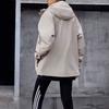 adidas ТРИ В ОДНОМ 3 в 1 Водоотталкивающие Флисовая подкладка Однотонные Универсальные Повседневные Куртки с капюшоном и Пальто Унисекс JM9141