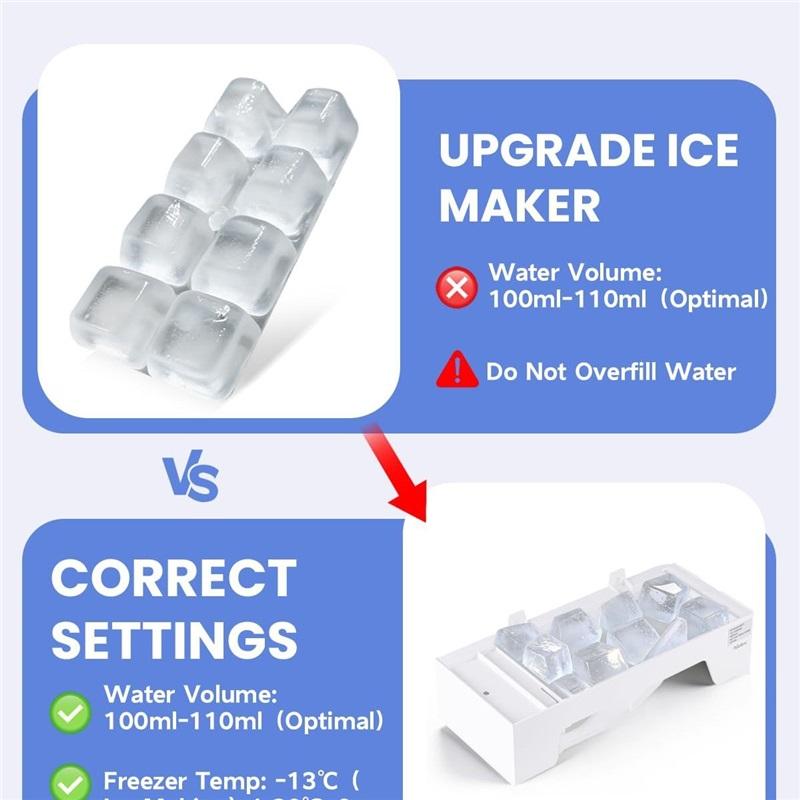 W10873791 Ice Maker for Whirlpool Refrigerator Replacement