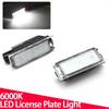 2x Canbus светодиодный светильник номерного знака для Renault Megane 3 Clio Laguna 2 Megane 3 Twingo Master Vel Satis
