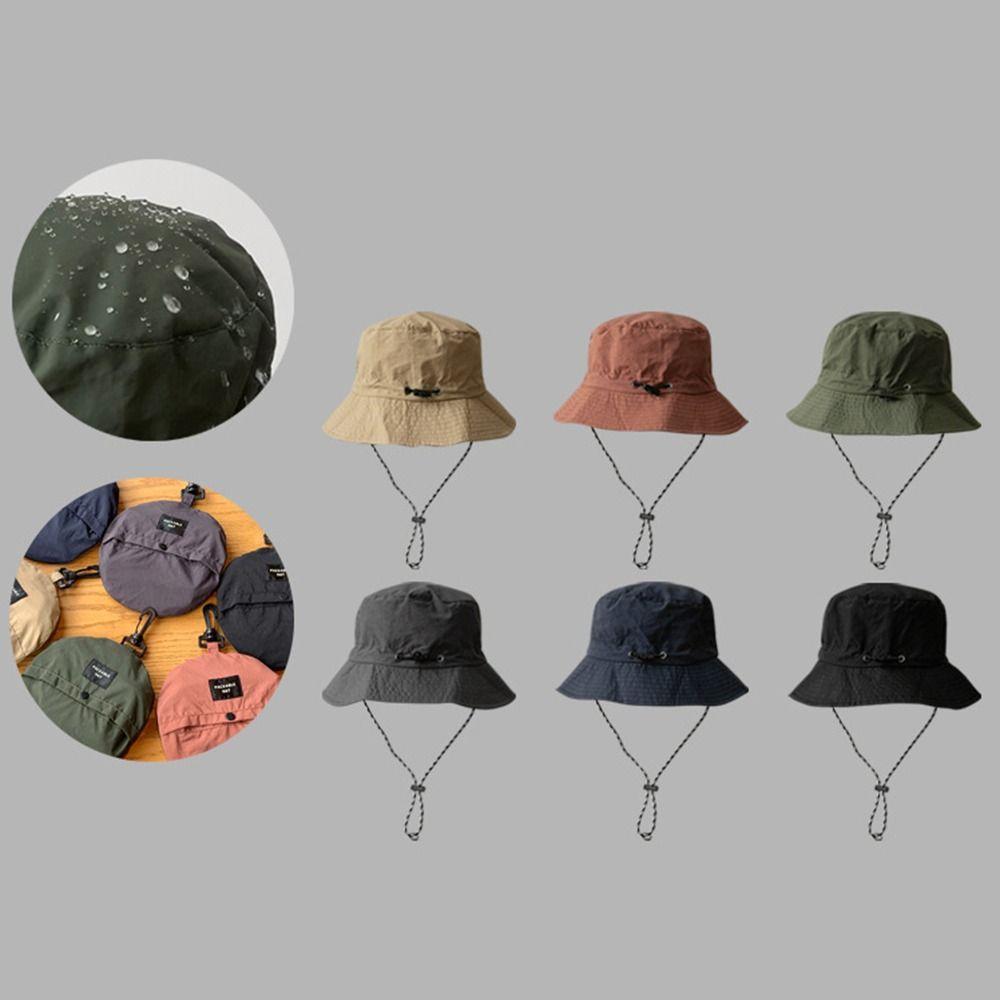 UV Protection Foldable Bucket Hat Portable Fisherman Cap UPF 50+ Outdoor Sun Hat Fishing