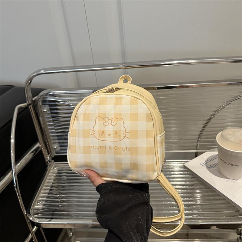 Клетчатая сумка через плечо на одно плечо, модная