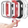 Чехол для Apple Watch Case 6 se 5 3 44мм 40мм 42мм 38мм Аксессуары Защитная пленка для экрана из ПК бампер iWatch series 7 8 41мм 45мм Чехол