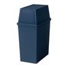 Heiwa Kougyou Мусорное ведро Штабелируемое мусорное ведро Узкое 45 л Сделано в Японии Ночной синий