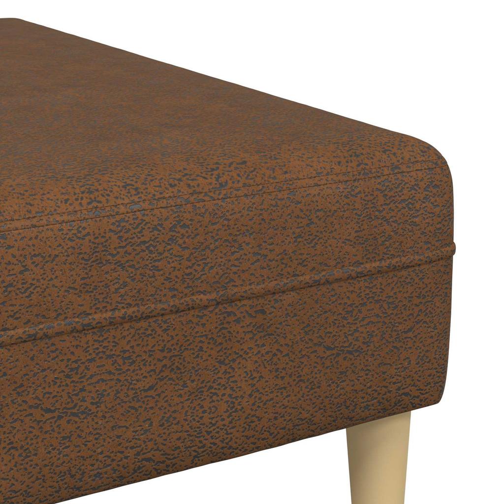 Living Room Sofa 3 pcs Brown